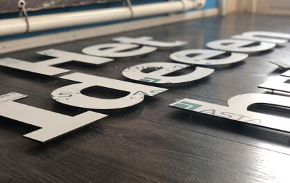 freesletters 3mm acrylaat, freesletters, acrylox letters