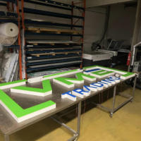 Lichtreclame,Doosletters, boxletters, LED letters, DeLuxe letters,