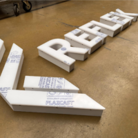 Lichtreclame,Doosletters, boxletters, LED letters, DeLuxe letters,