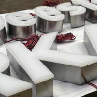 Doosletters DeLuxe lichtletters op maat