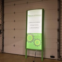 reclamezuil verlicht